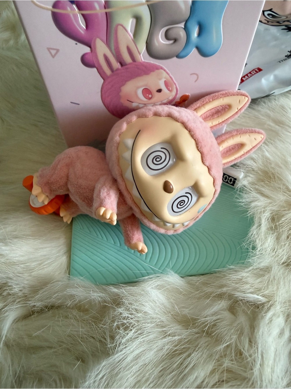 Pop Mart The Monsters Lazy Yoga Series "Ab Roller" Figure Confirmed Blind Box
